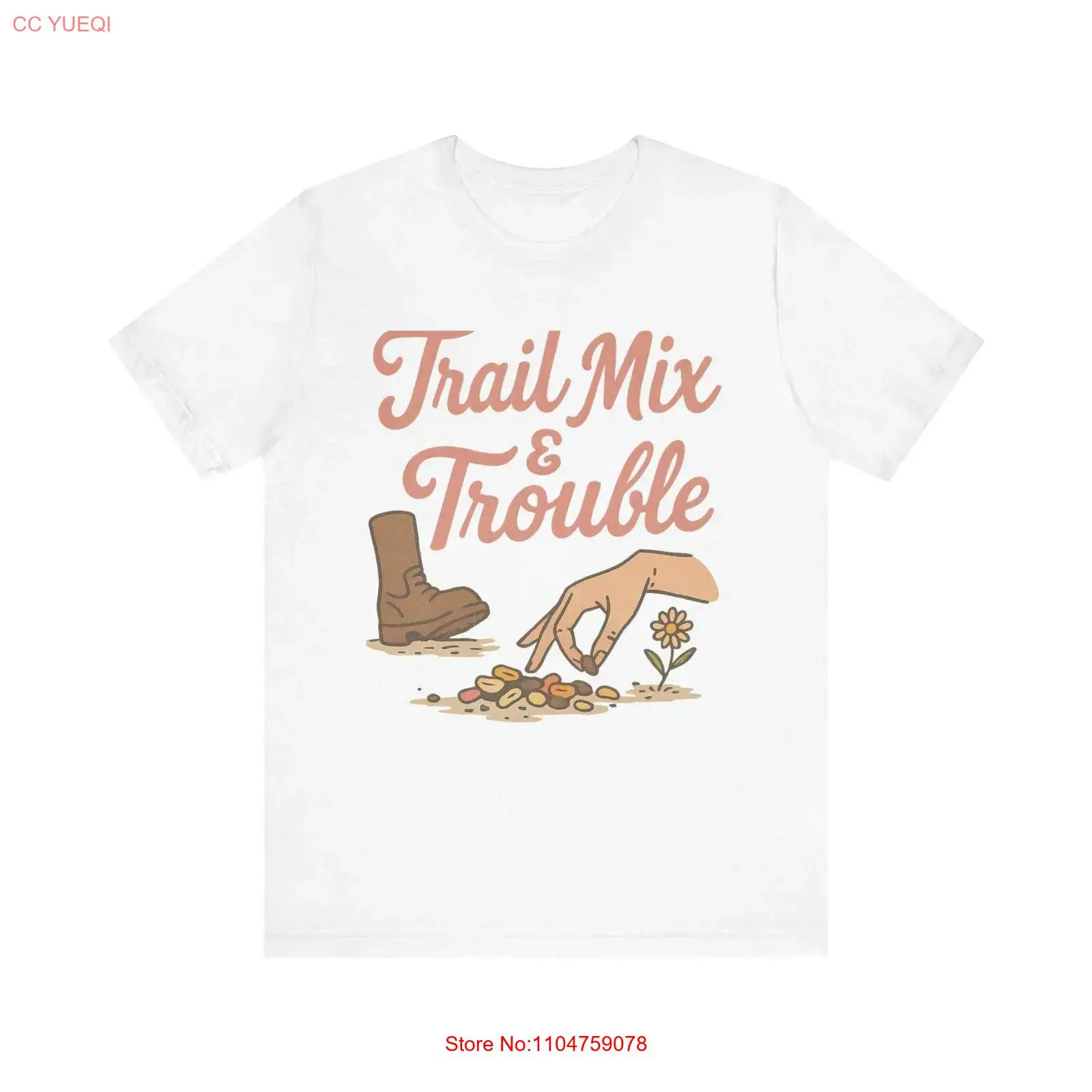 Trail Mix - Trail Mix Trouble Tişört Eğlenceli Açık