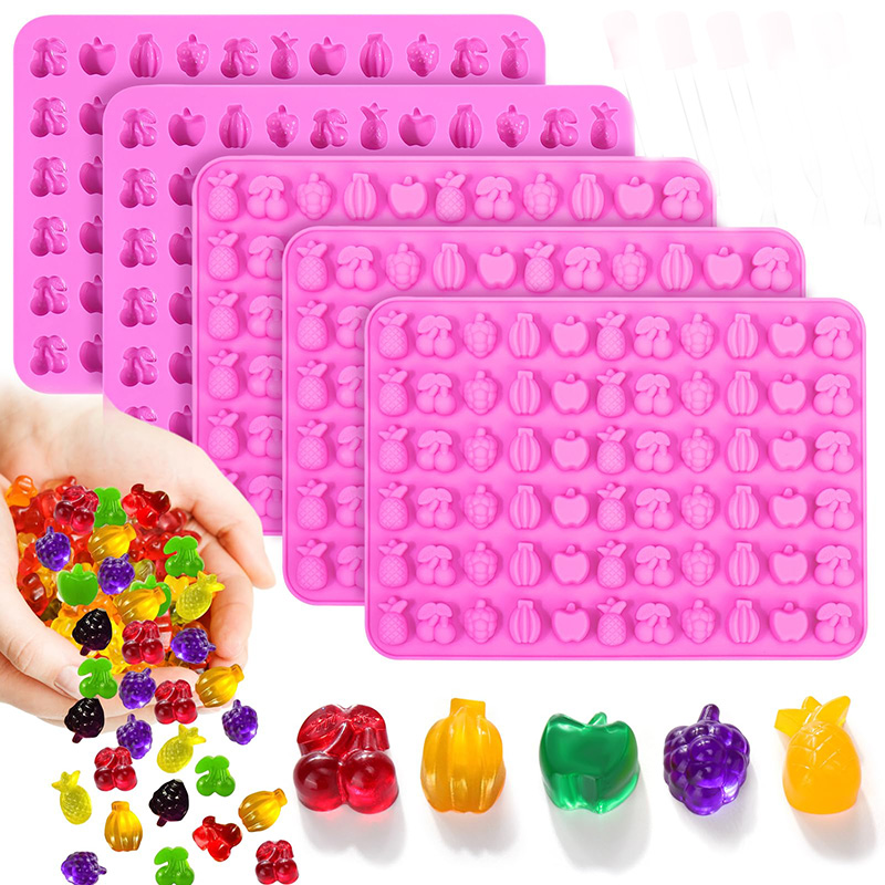 Chocolate Snack - Meyve Aperatif Kalıpları Silikon Bpa İçermez,