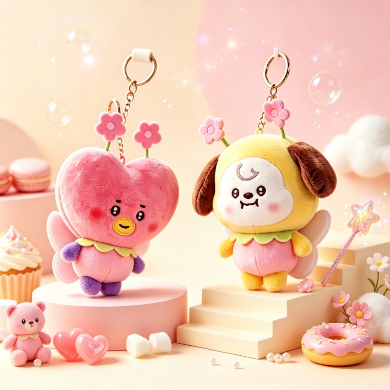 BT21 Kiraz Çiçeği Serisi Peluş - Cookies Pack incelemesi ve fiyatı