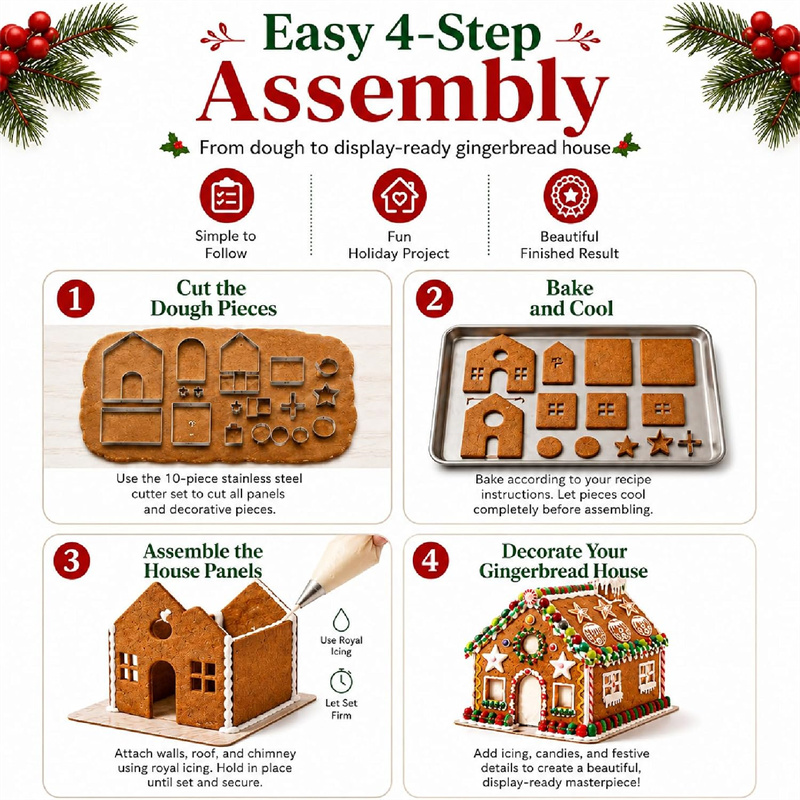 3D Noel Zencefilli Kurabiye Ev - Cookies Pack incelemesi ve fiyatı